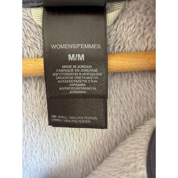 The North Face Purple Hooded Zip Up Jacket Fully Lined Coat Warm Women’s Medium - Picture 10 of 13